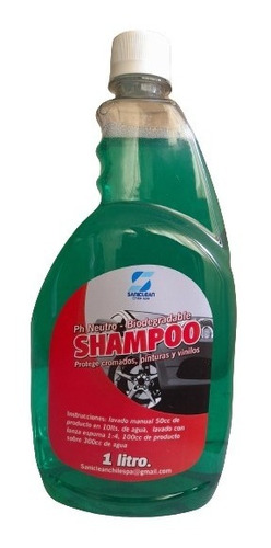 Shampoo Auto Ph Neutro Alta Espuma