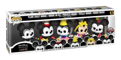 Funko Pop Walt Disney Archives - Minnie Mouse 5 Pack