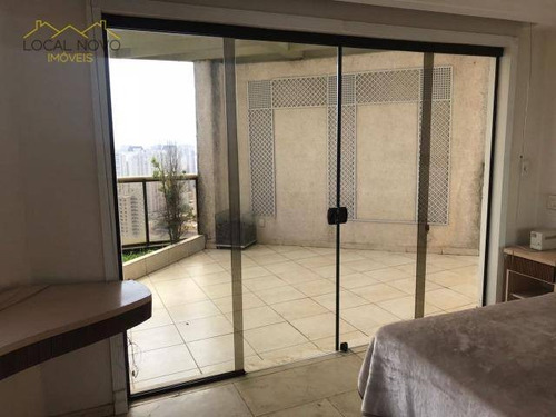 Imagem 10 de 19 de Apartamento Triplex Residencial À Venda, Tatuapé, São Paulo. - At0001