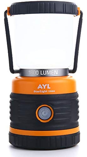 Ayl Linterna Led Para Acampar, Led Con Pilas 1800lm, 4 Modos