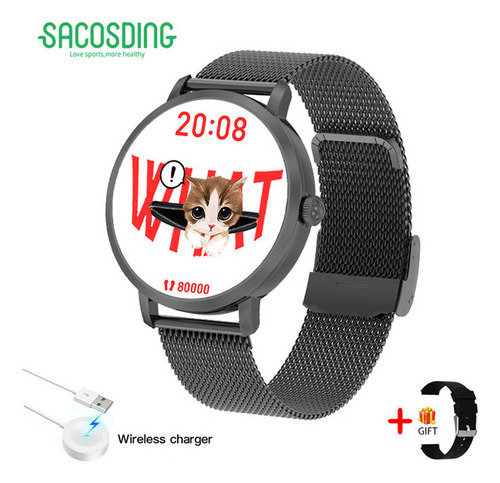 Reloj Inteligente Mujer Amoled Smart Watch Deporte 2023