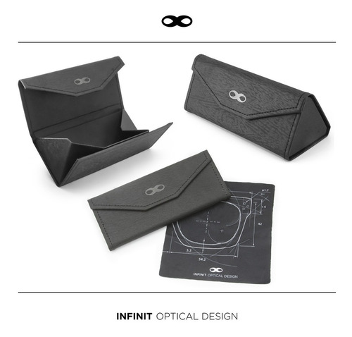 Imagen 5 de 8 de Anteojo Infinit Filtro Luz Azul Tulum Negro Mate Medium