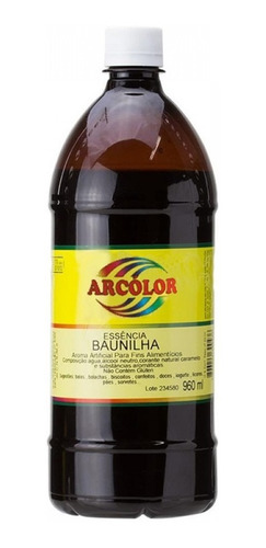 Imagem 1 de 1 de Essência Baunilha 960ml Arcolor