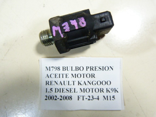 Bulbo Presion Aceite Motor Renault Kangoo 1.5 2002-2008  