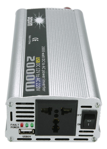 Inversor De Corriente Portátil Para Automóvil De 2000 W W Dc