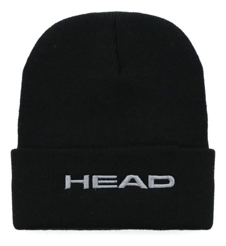 Gorro Head De Acrílico 100% Para Hombre Y Mujer - Gran Calce Hea 13826c.1 Negro Único Lisa