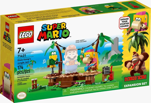 Lego Super Mario Set De Expansão Dixie Kong 174 Peças 71421