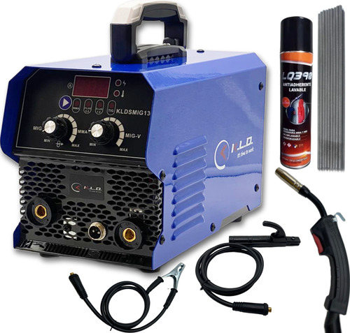 Soldadora Inverter Mig Mma Tig 130a Antiadherente Electrodo