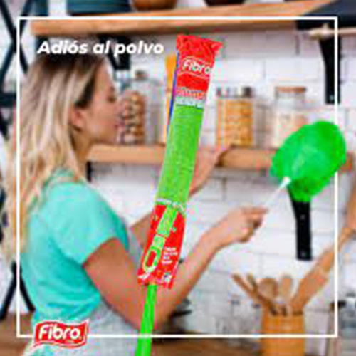 Imagen 2 de 3 de Plumero Microfibra Fibro Extensible