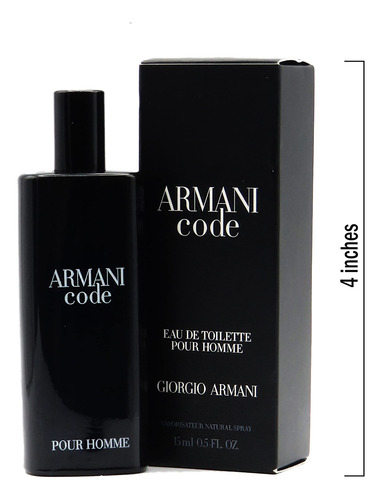 Perfume Giorgio Armani Code Eau De Toilette 15 Ml Para Hombr