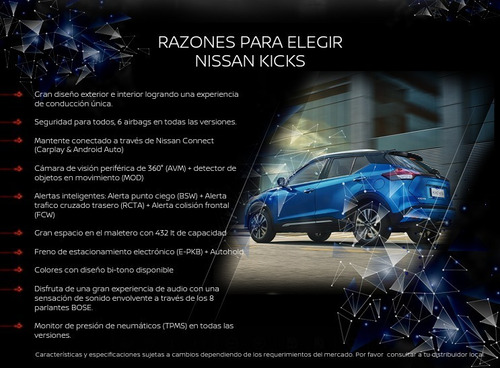Imagen 22 de 25 de Nissan Kicks Sense Mt Taiani