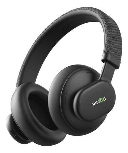 Headset Imenso Ims803 Anc Bluetooth 5.3 12h Cor Preto/branco Cor Preto