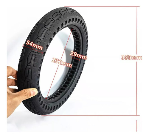 1 Sólidos Llantas Para Bicicleta Ebike Antipuncture 14x2.125