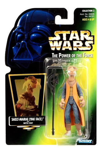 Star Wars Power Of The Force Gold Yak Face Saelt Marae