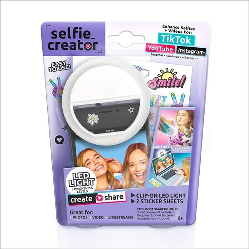 Aro De Luz Led Selfie Creator Portátil Celular Original