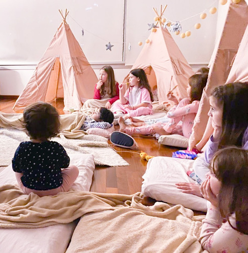 Alquiler Carpas Pijamadas Spa Animación Talleres Glamping
