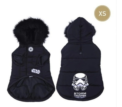 Abrigo Acolchado Para Perros Disney Star Wars Oficial Xs