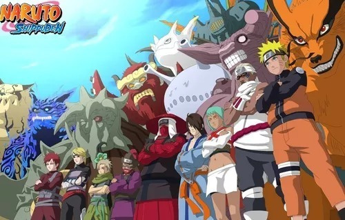 Kokuo Gobi Bijuu 5 Colas Naruto Kurama 3d