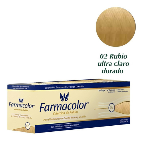 Farmacolor Ind Rub Ult Cla Dor N° 02 X 1estuche. De Fábrica.