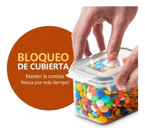 Juego De 28 Recipientes Herméticos Almacenamiento Contenedor