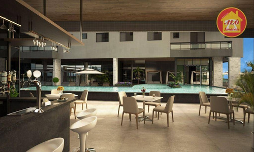 Imagem 13 de 30 de Cobertura À Venda, 370 M² Por R$ 3.845.000,00 - Canto Do Forte - Praia Grande/sp - Co0084