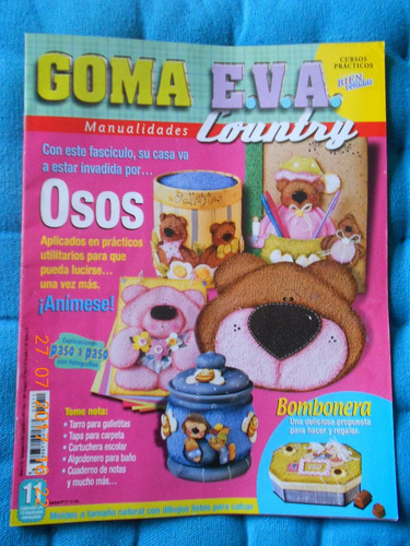 Revista Fasciculo N°11 Goma Eva Country J. Rubicce - 2005