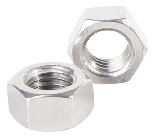 Tuerca Hexagonal A2-70 M8x12.8x6mm Inox. Hilo 1.25