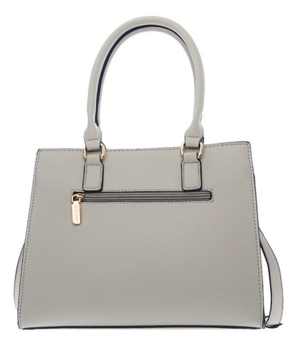 Bolsa Olimba Tote Mujer De Moda Grande Asa Doble Casual 9787 Beige Lisa Oro
