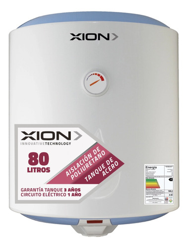 Termotanque Calefon Xion 80 Litros Xi-cal80 Acero Fama