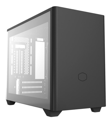 Gabinete Cooler Master Masterbox Nr200p Vidrio Riser Color Negro