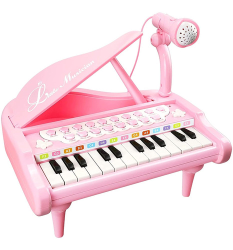 Lovemini Piano Toy Keyboard For Kids Birthday Gift Pink...