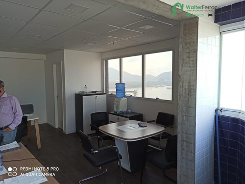 Imagem 9 de 15 de Excelente Sala Comercial Vista Livre Na Ponta Da Praia - 2347