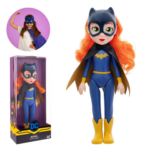 Muñeca Toddler Super Hero Batgirl Dc Coleccionable De Ruz