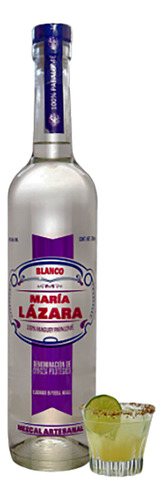 Mezcal María Lazara Artesanal Con Denominación De Origen