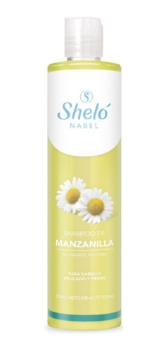 Shampoo De Manzanilla Da Volumen Y Fuerza Shelo Nabel S168