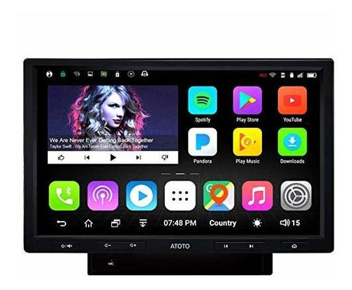 Estéreo De Navegación Para Automóvil Con Android Atoto A6 2d