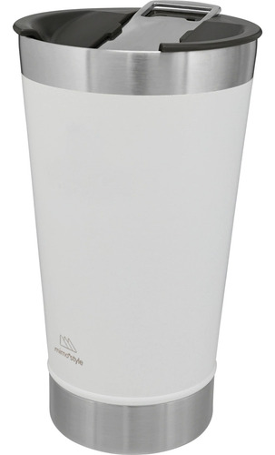 Copo Térmico Inox Para Cerveja Parede Dupla 500ml Mimo Style
