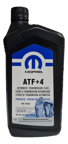 Aceite Caja Mopar Atf+4 946ml 