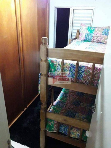 Imagem 26 de 30 de Cobertura Com 3 Dormitórios À Venda, 85 M² Por R$ 380.000,00 - Parque São Vicente - Mauá/sp - Co0739