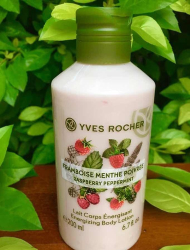 Set 6 Productos Yves Rocher Frambuesa Y Vainilla Vainilla Y Frambuesa