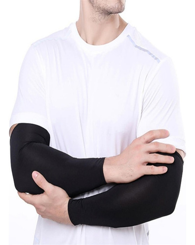 Par De Manga Unicolor Protección De Brazo Motorizado Deporte