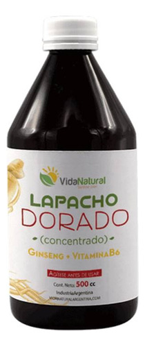 Lapacho Dorado Concentrado Ginseng + Vit. B6 Vida Natural