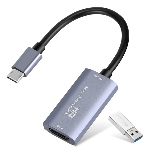 Audio/video Capture Card, Usb3.0 Hdmi To Usb C, 4k 1080p