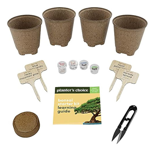 Bonsai Starter Kit - Regalos De Jardinería Para Mujeres Y Ho