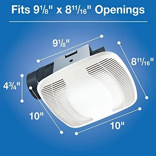 Extractor De Baño Air King Bfq90, 90-cfm