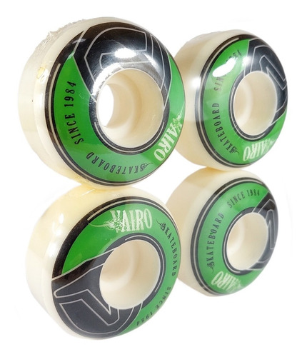 Ruedas Skate Vairo 51x32 102a X4 Verdes