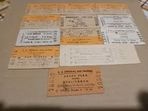 Comprar Boletos De Tren Antiguos Son 12 Boletos