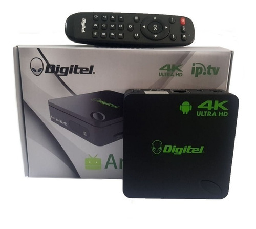 Smart Tv Box Digitel 4k Android 6.0.1 Netflix Kodi Iptv