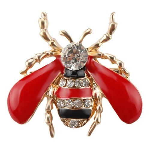 Prendedor Mujer De Abeja Broches Clip Elegante Pins De Ropa