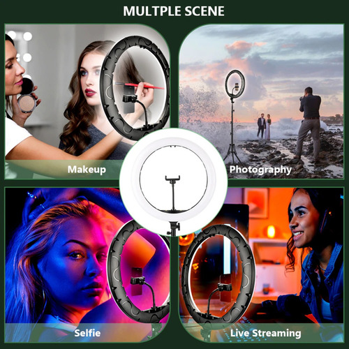 Ring Light 48cm 19 Polegadas Rl18 45w Rl-18 + Tripe +brinde